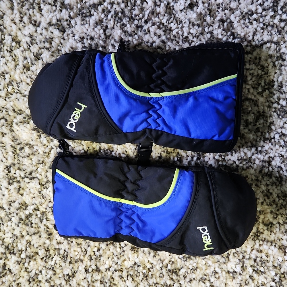 Head snow mittens